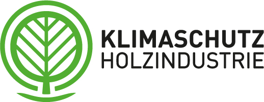 Logo Klimaschutz Holzindustrie